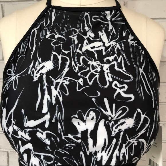 French Connection Women’s Black and White Bikini Print - Picture 6 of 8